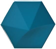 Плитка 10,7*12,4 Oberland Electric Blue 24433 Magical 3 Equipe з колекції Magical 3 Equipe