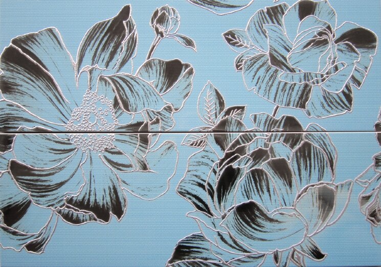 Декор Beauty Aguamarina D.Beauty- 2 24.2Х68.5 з колекції Beauty Emotion