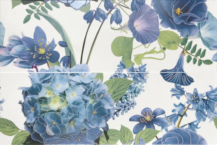 Декор 20x60 A038899 Decor set(2) Hortensia Ape Bliss з колекції Bliss Ape