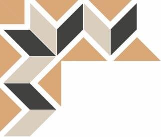 Спецелемент Jeddah Corner 10.7x10.7 Inver Top Cer з колекції Inver TopCer Спецелемент Jeddah Corner 10.7x10.7 Inver Top Cer з колекції Inver TopCer