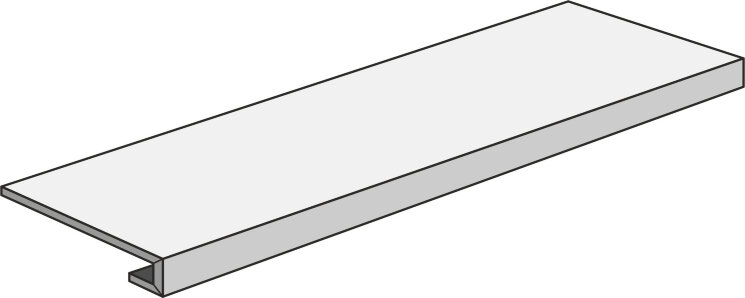 Сходинка 33x160 Metal Blade(6 Mm) Gradino Costaretta - Metal - 140324 з колекції Metal Ava Сходинка 33x160 Metal Blade(6 Mm) Gradino Costaretta - Metal - 140324 з колекції Metal Ava