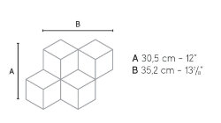 Мозаїка Marvel Gris Supreme Mos. Esagono Lap. AEPK