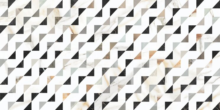 Плитка 60x120 6001285 Luce Dec.Trilusso Rett Vallelunga Luce з колекції Luce Vallelunga