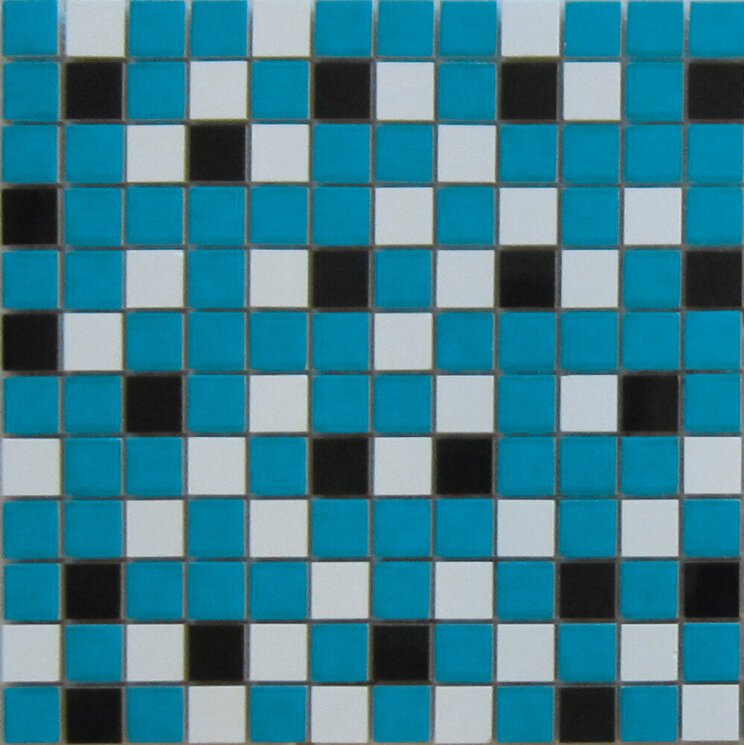 Мозаїка 29.75X29.75 Nordic Mix Blue Mosaico 2.5X2.5 Nordic Aparici з колекції Nordic Aparici