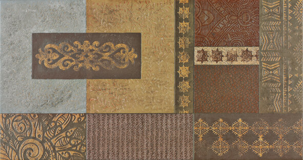 Плитка 31.7X59.5 Outre Red Outre Aparici з колекції Outre Aparici