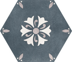 Плитка Lily Teal - 22x25 00ZESC4 Hexagon