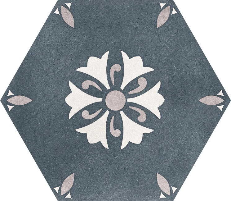 Плитка Lily Teal - 22x25 00ZESC4 Hexagon з колекції Hexagon Elios Плитка Lily Teal - 22x25 00ZESC4 Hexagon з колекції Hexagon Elios