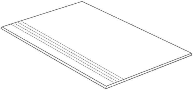 Сходинка (59.3x119.3) Buxi Staircase Step Basalto - Buxi з колекції Buxi Arcana