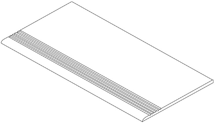 Сходинка (30x60) GC30 Art Cement Gradino 60Rt - Art з колекції Art Supergres Сходинка (30x60) GC30 Art Cement Gradino 60Rt - Art з колекції Art Supergres