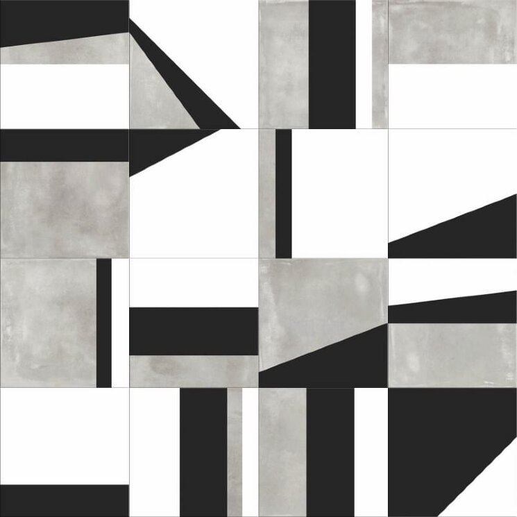 Декор Edge Mix Grey 20x20 Play ABK з колекції Play ABK