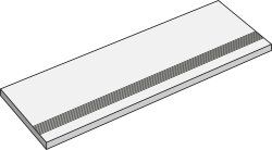 Плитка для басейна 30x90 PGFHRG3 Cst Rtt Grip Cammini 20Mm Panaria Via Maestra