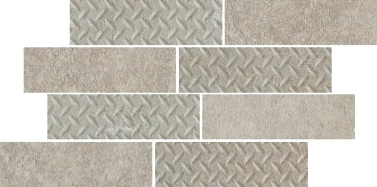 Мозаїка 24x40 1070149 Mos.Bricks Frost Cercom Temper з колекції Temper Cercom