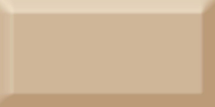 Плитка 7,5x15 Beige Biselado Brillo-Monocolor з колекції Monocolor Absolut Keramika