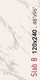 Декор Slab B Lappato Rettificato 120x240 Marmi Calacatta Ava з колекції Marmi Calacatta Ava