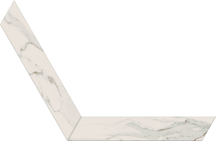 Плитка 9,7x53 Mte. C. Gold Chevron A+B Reflex - Motif Extra - E450 з колекції Motif Extra Marca Corona