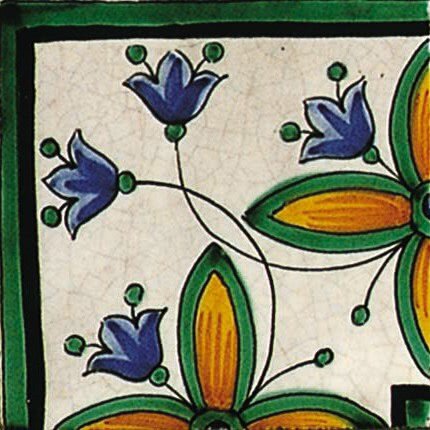 Декор (25x25) Gaia Angolo - Cotto Salernitano з колекції Cotto Salernitano Giovanni De Maio Декор (25x25) Gaia Angolo - Cotto Salernitano з колекції Cotto Salernitano Giovanni De Maio