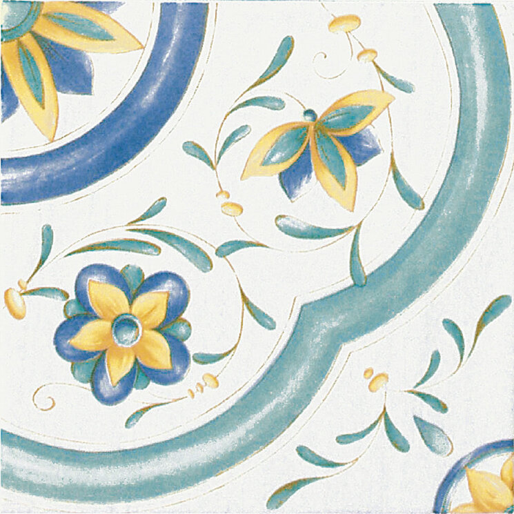 Декор (34x34) S3576 Antiche riggiole posillipo - Riggiole Napoletane з колекції Riggiole Napoletane Savoia Декор (34x34) S3576 Antiche riggiole posillipo - Riggiole Napoletane з колекції Riggiole Napoletane Savoia