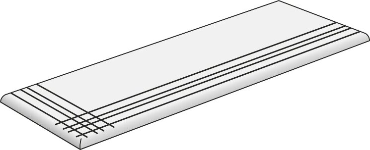 30x90 Statuario Pelda?o angolo canto romo striped Durstone Statuario з колекції Statuario Durstone