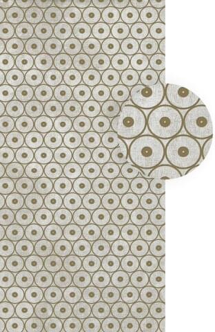 Декор Decoro Anelli Grigio Bronzo Ret 120x240 Tesori Cedit з колекції Tesori Cedit