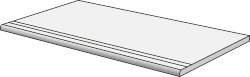 Сходинка 330 X 1200 Salt Stone Gradino Grey Ash Nat Rt - 33x120 EM3F Salt Stone