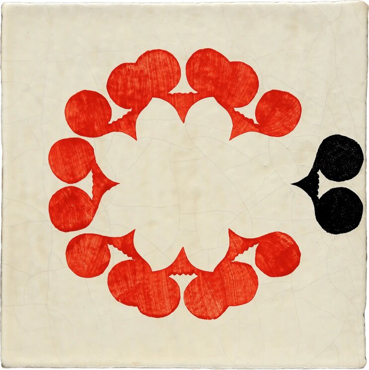 Плитка 20x20 LFLE8 1 Le Nid Les Fleurs Made in Italy з колекції Les Fleurs Made in Italy Le Nid