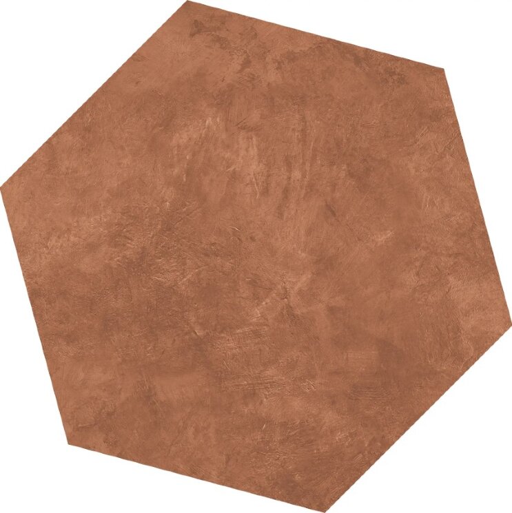 Плитка 9AROMCHILGIGHEXMAT 107x122,4 Aromas Chili Mat Giga Hexagon 9mm Gigacer Aromas з колекції Aromas  Gigacer