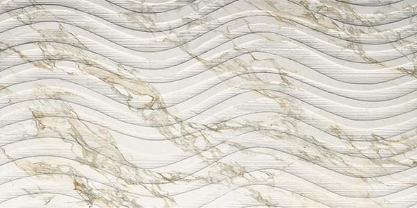 Декор Calacatta Gold Sq Onda 60x120 Marble Experience Impronta з колекції Marble Experience Impronta