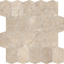 Мозаїка 31x35 Almond Mosaico Hexagon - Velvet - NB01