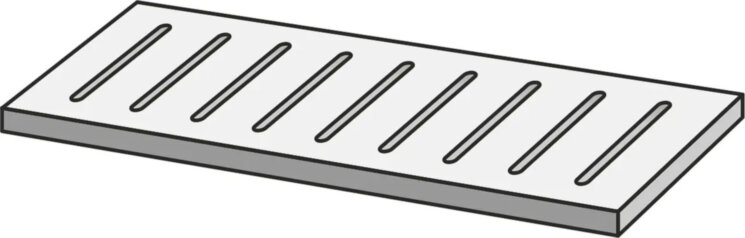 Решітка Travertino 20 Classico Griglia Rt - 15x60 MNTZ Mystone Travertino20 з колекції Mystone Travertino20 Marazzi Решітка Travertino 20 Classico Griglia Rt - 15x60 MNTZ Mystone Travertino20 з колекції Mystone Travertino20 Marazzi