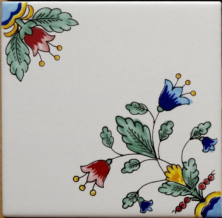 Декор (13x13) Puteoli13 IDecori - Ceramica Artistica Vietrese з колекції Ceramica Artistica Vietrese Giovanni De Maio