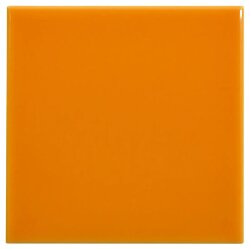 Плитка 10x10 Azulejo Liso Brillo Naranja Complementto 10х10