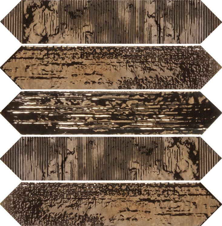 Плитка 6,5x33 Crackle Decor Metal-Crackle-187780 з колекції Crackle Dune