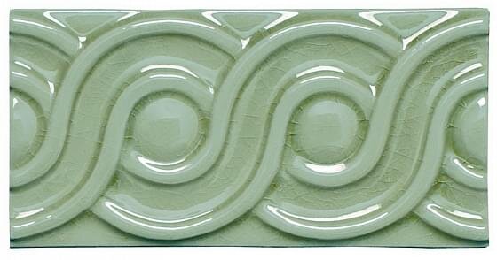Декор Relieve Clasico CC Verde Claro 7.5x15 Modernista Adex з колекції Modernista Adex