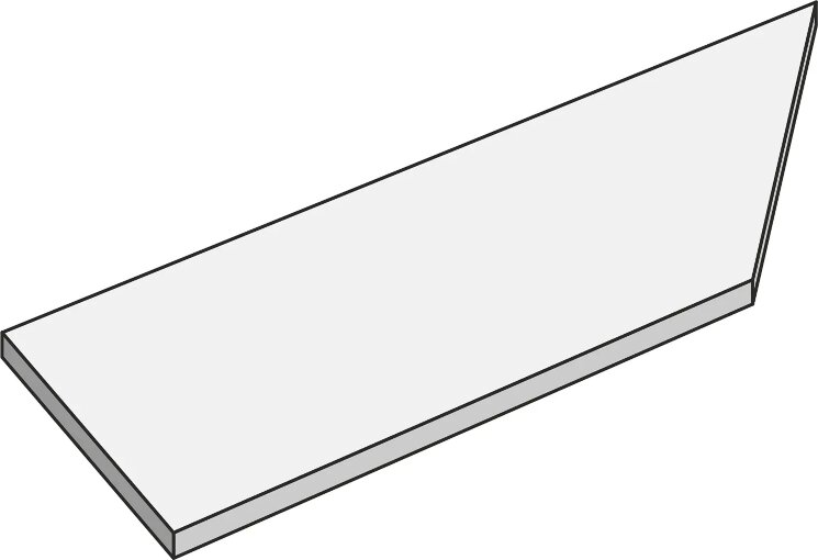 Плитка для басейна 40x120 PGDKSD2 AngDxImera Ret 20Mm Panaria Kairos з колекції Kairos Panaria