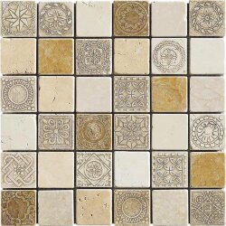 Мозаїка Decor Beige 30x30 Vogue Arezia Мозаїка Decor Beige 30x30 Vogue Arezia