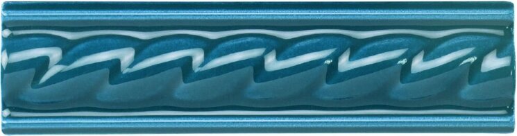 Бордюр Rope 4x15.2 Artworks Baroque Blue Original Style з колекції Artworks Baroque Blue Original Style