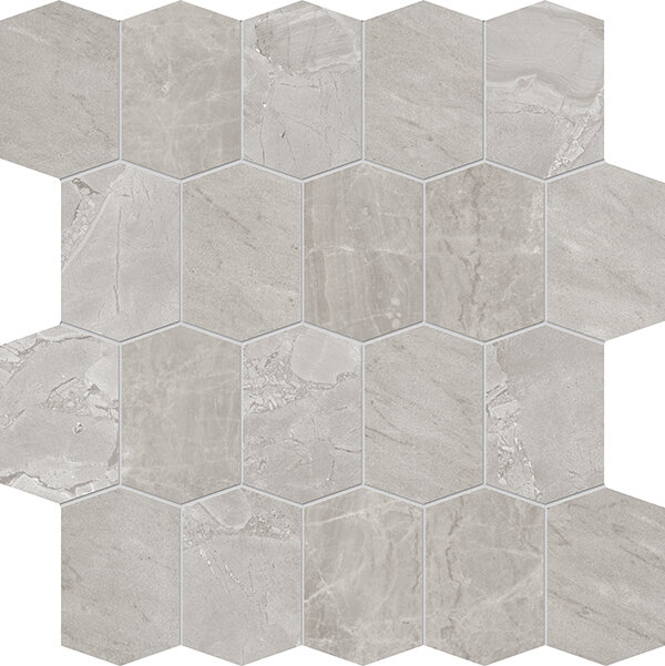 Мозаїка 31x35 Grey Mosaico Hexagon - Velvet - NA99 з колекції Velvet Astor Мозаїка 31x35 Grey Mosaico Hexagon - Velvet - NA99 з колекції Velvet Astor