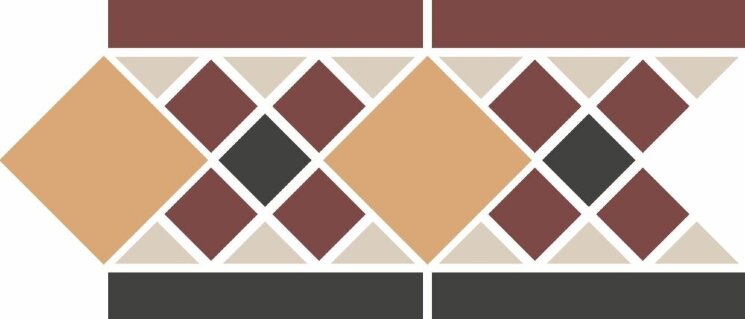 Бордюр Border 14.4x28.1 Sofia Top Cer з колекції Sofia TopCer Бордюр Border 14.4x28.1 Sofia Top Cer з колекції Sofia TopCer