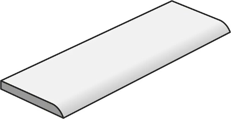 Сходинка 40x80 00694300 Gr.SpesB.C.Aluminum Gardenia Orchidea Oxide з колекції Oxide Gardenia Orchidea