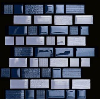 Мозаїка (30x25.5) BRM-SU-BR Brick Set Uniti Bluray - Squarry з колекції Squarry VetroVivo