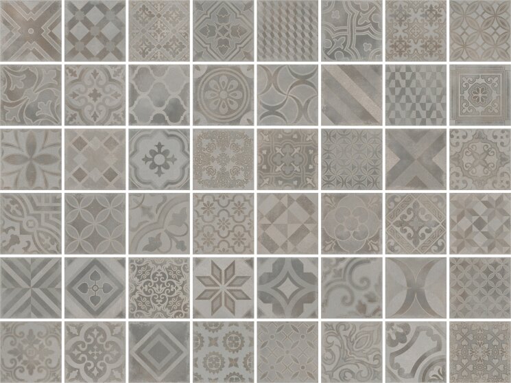 Плитка 20x20 Make Cement. Cort. Mix - Make - 73001 з колекції Make Gardenia Orchidea