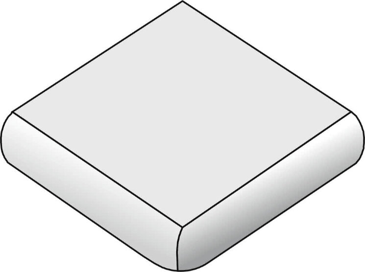 Сходинка (10x10) 020N100 Cafedelmar Mod. NBianco - Cafe Del Mar з колекції Cafe Del Mar Elios