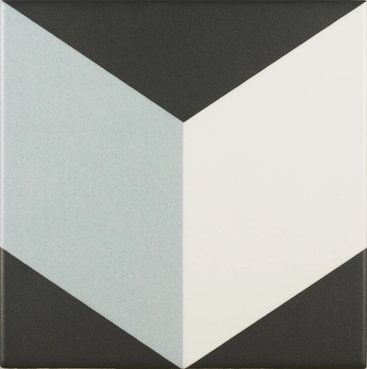 Плитка 15x15 0000000161 DECOR ELECTRA Pissano Hydraulic Collection з колекції Hydraulic Collection Pissano