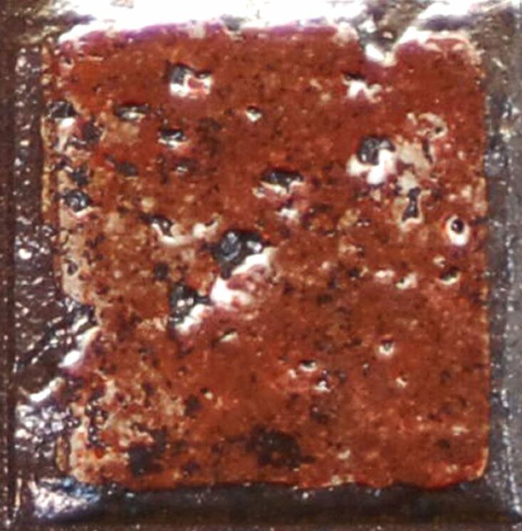 Вставка Taco Red 7.5x7.5 Metalic Absolut Keramika з колекції Metalic Absolut Keramika