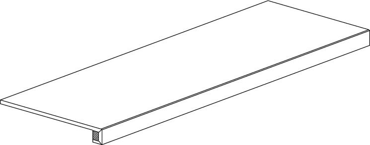 Сходинка 33x120 120261 Black Stone Gra.Co.ReGradone Costa Retta Century Stonerock з колекції Stonerock Century