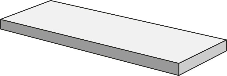 Кутова сходинка Sns 900 Angolare Top Dx Carrara Luxx 4 5 - 32x120 12526 Sensi 900 з колекції Sensi 900 ABK