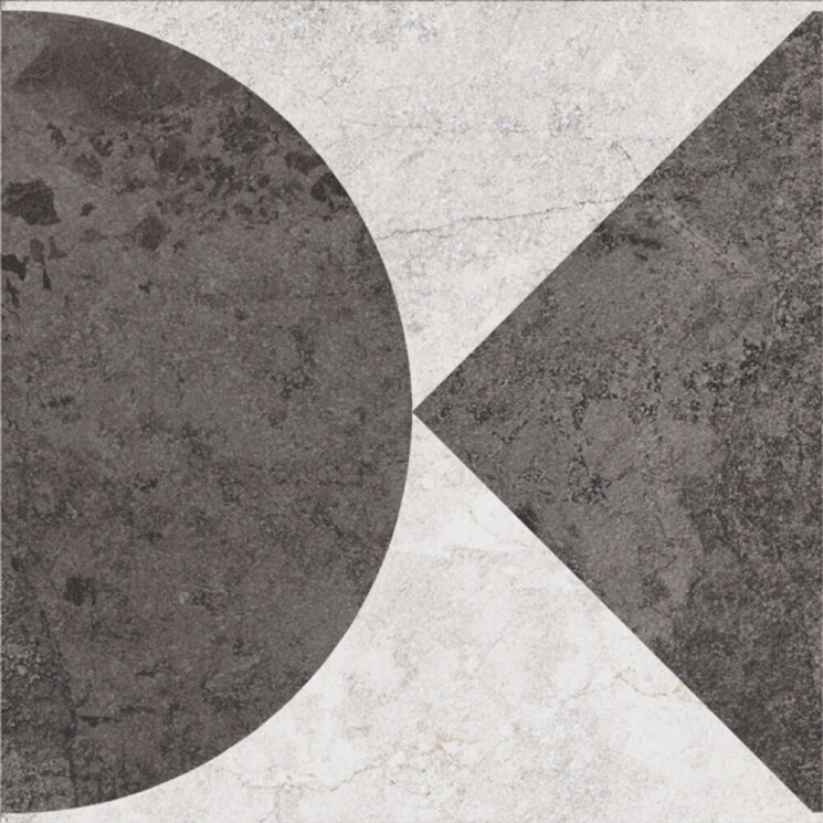 Плитка 20*20 Amazing Decoro Match Bianco Antracite Matt Amazing LA FENICE CERAMICHE з колекції Amazing LA FENICE CERAMICHE