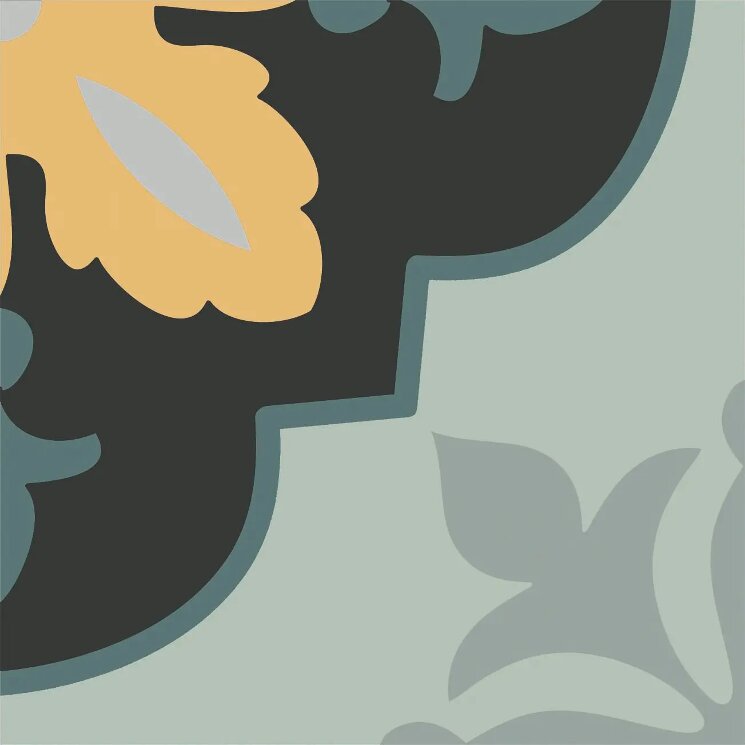 Плитка 15x15 A038623 Violet night Ape Dahlia з колекції Dahlia Ape