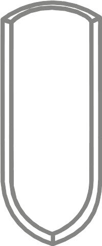 Куточок 2,5x16 Ang. Int. Cove Base Resin Blackl - Architect Resin - AI9G9 з колекції Architect Resin Ergon