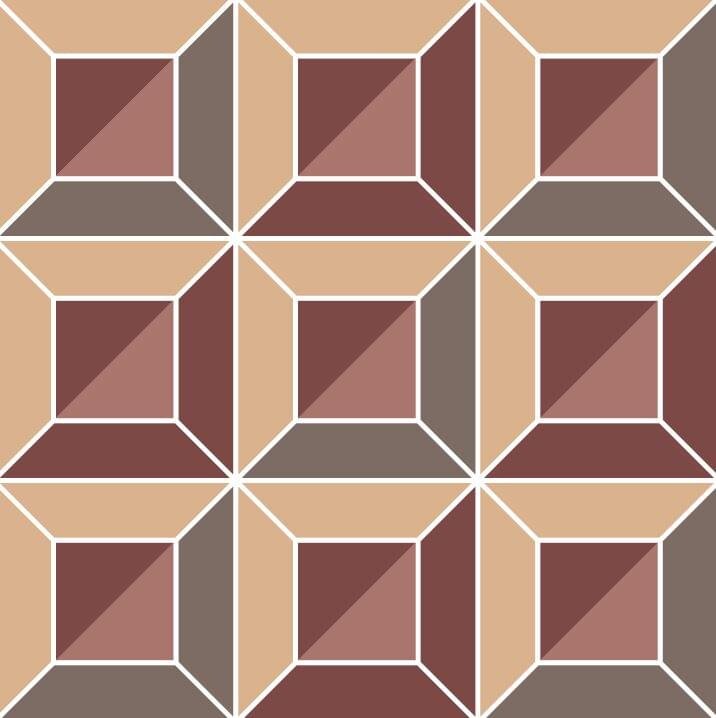 Декор I-2 Sheet 28x28 Istanbul Top Cer з колекції Istanbul TopCer